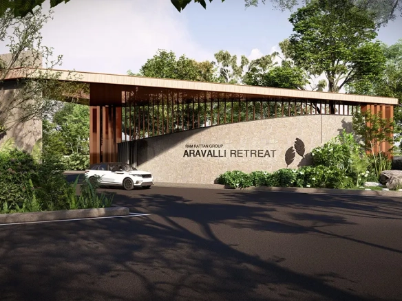🌿 Aravali Retreat Farm Land – Naugaon, Alwar